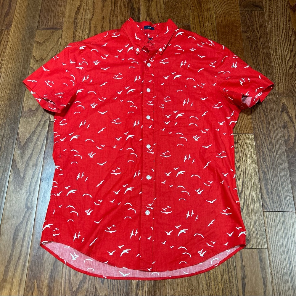 J. Crew short sleeve button down shirt